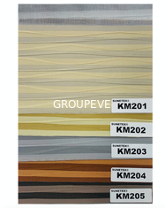 La zebra di blackout dei semi del balcone ISO9001 acceca il tessuto 80mmx120mm
