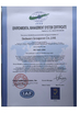 La CINA Sichuan Groupeve Co., Ltd. Certificazioni